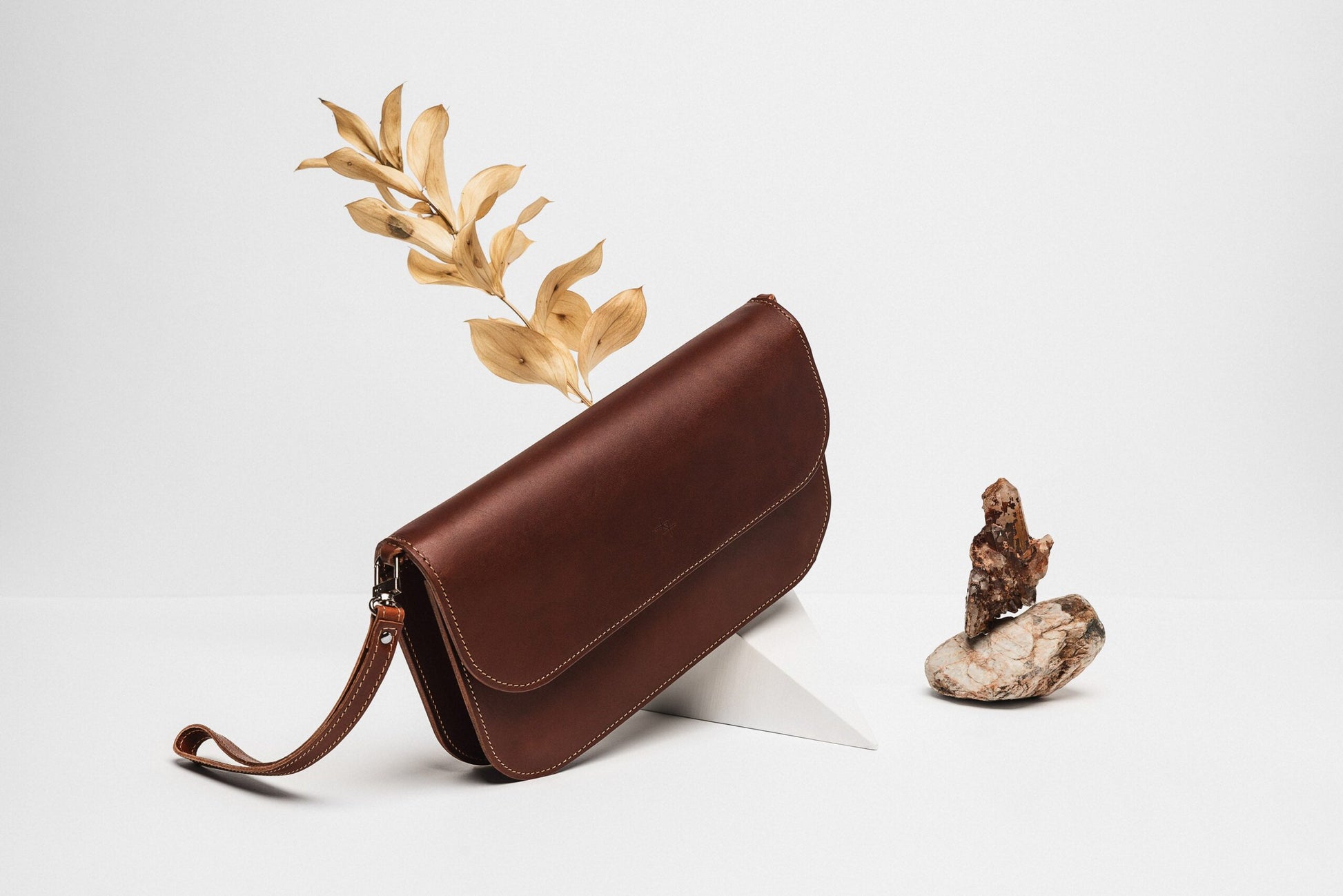 Model Baguette Leather Crossbody – Versatile & Stylish by Craftory at brixbailey.com