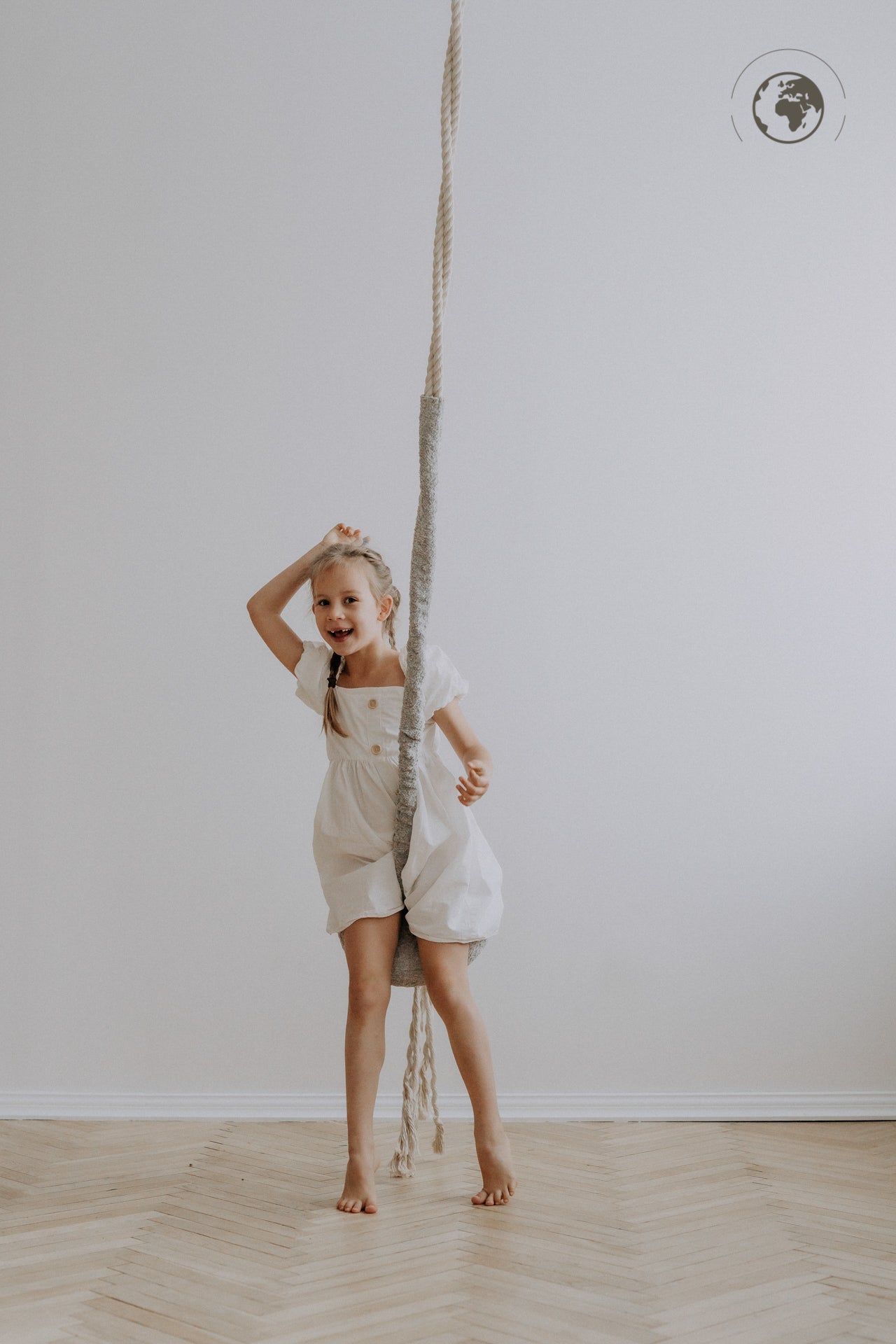HopOn Kids Swing – Safe, Fun Indoor Swing with OEKO-TEX Cotton by Nofi KIDS at www.brixbailey.com