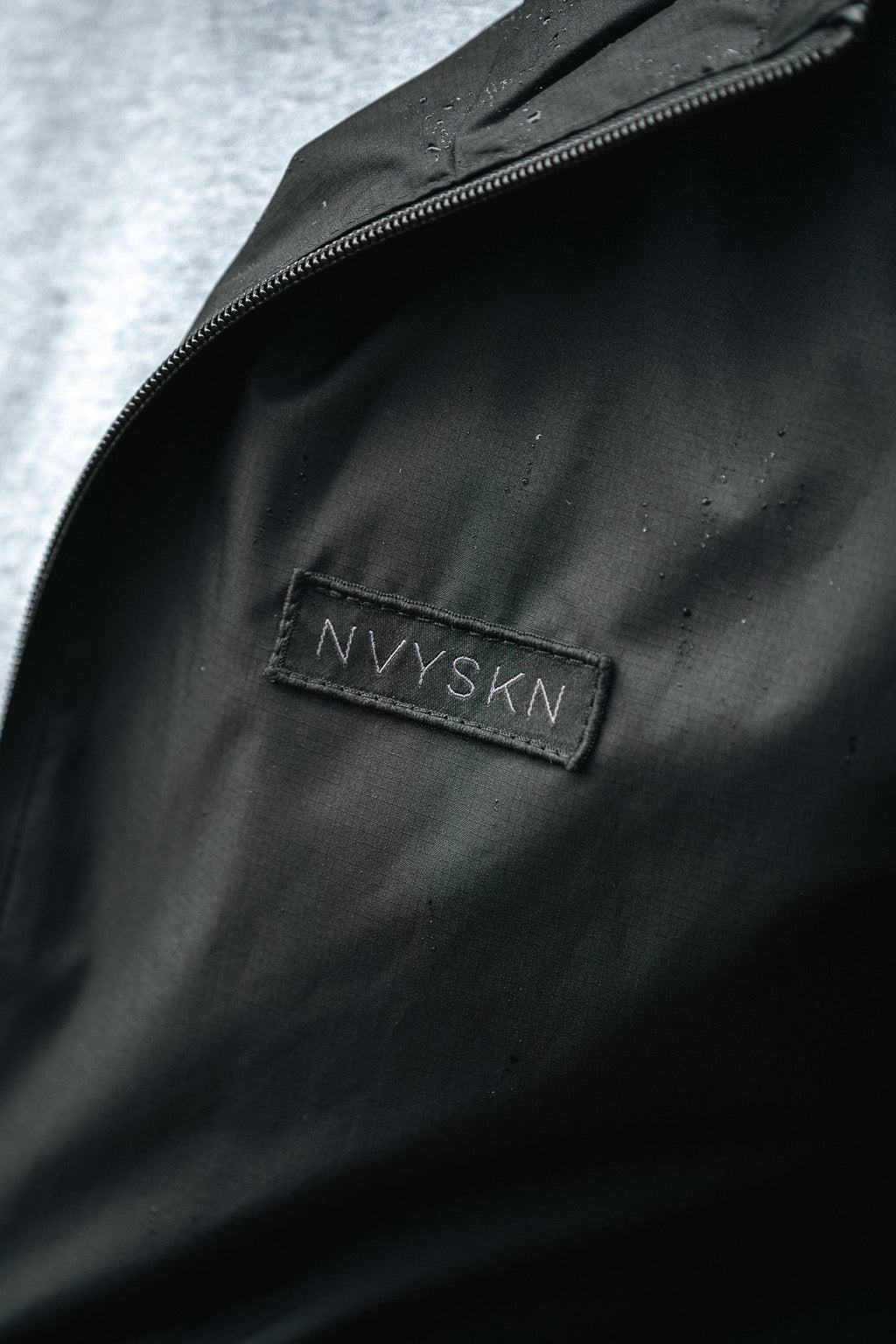 Waterproof Hiking Jacket in Black Lightweight Tactical Shell