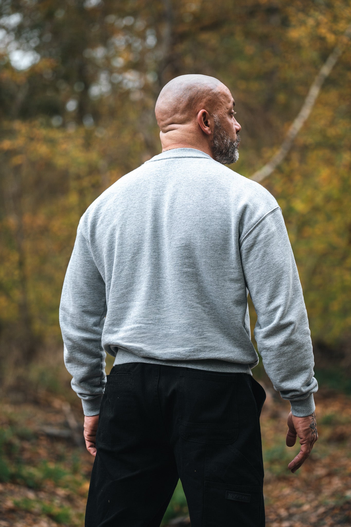 Heavyweight Cotton Terry Crew Sweater