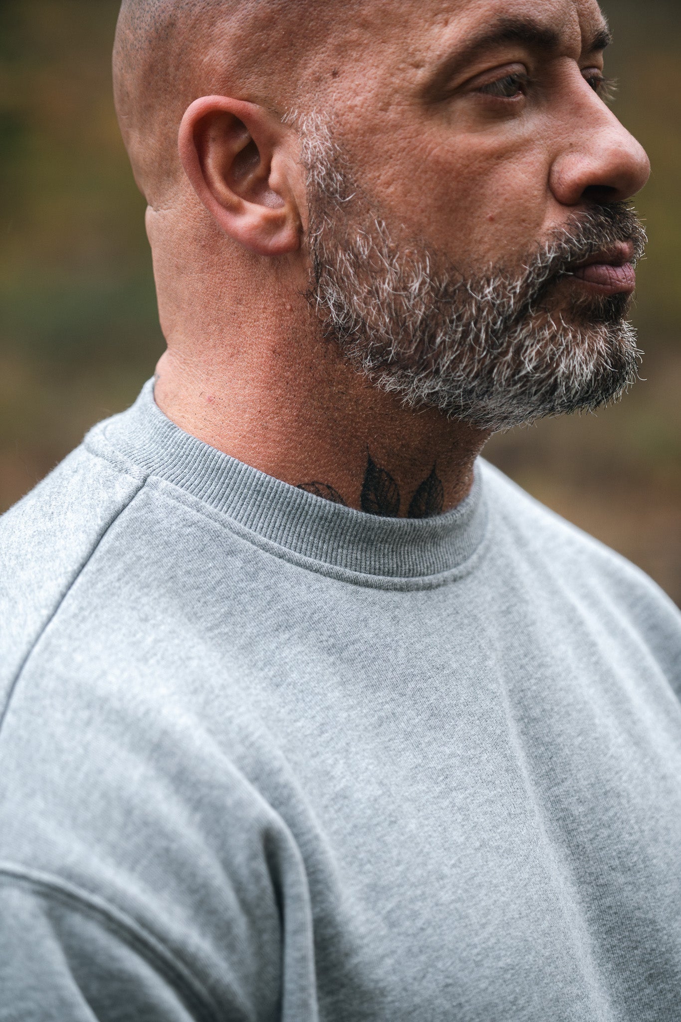 Heavyweight Cotton Terry Crew Sweater