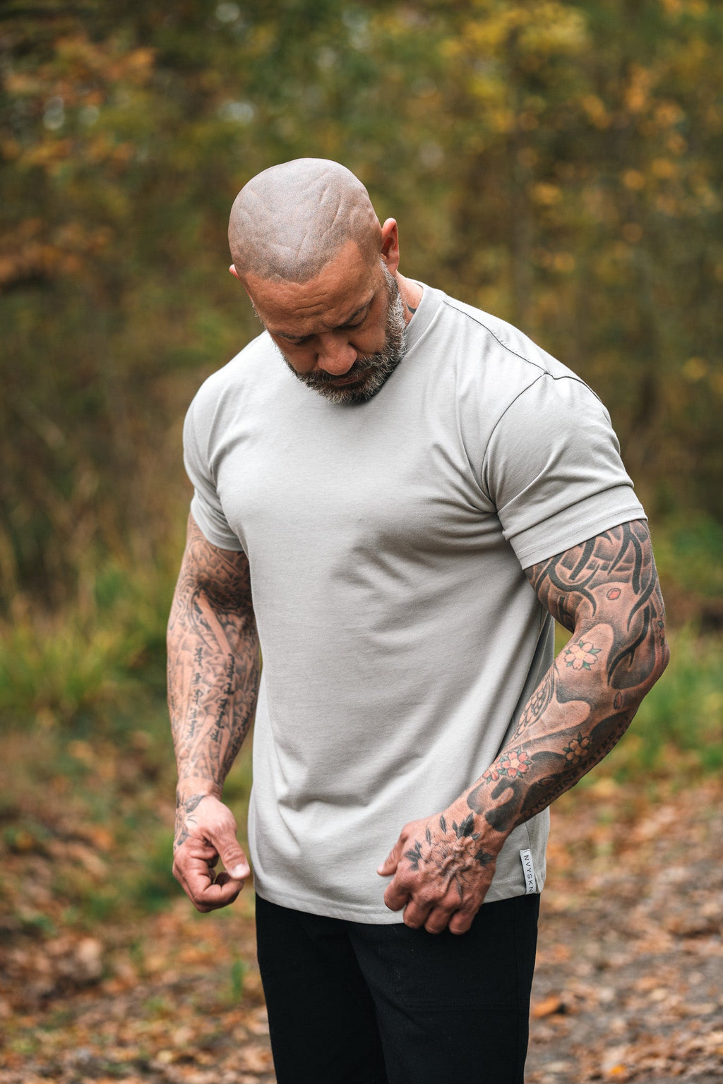 Heavyweight Cotton T-Shirt in Regular and Long Fit
