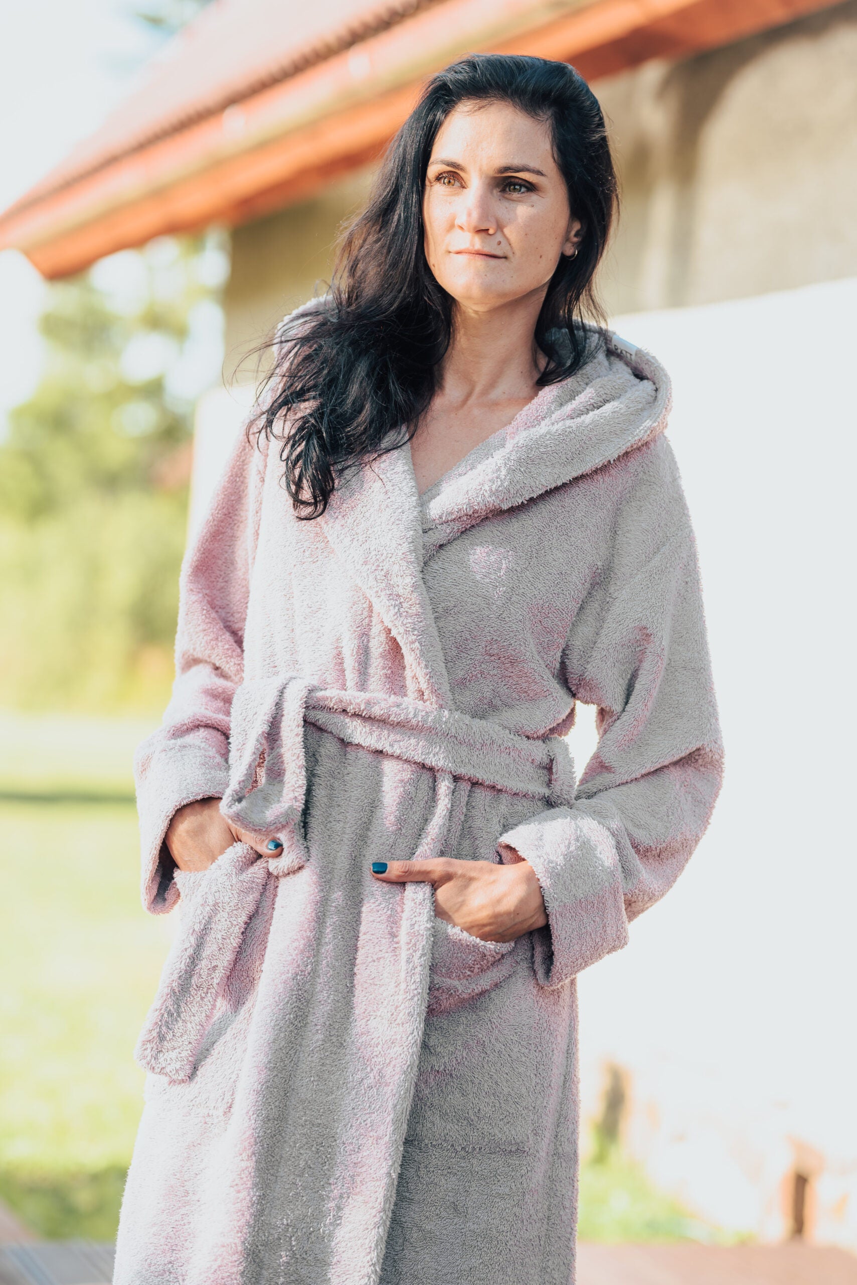 Hooded Cotton Terry Bathrobe – Warm, Soft & Durable by RÄTT at brixbailey.com