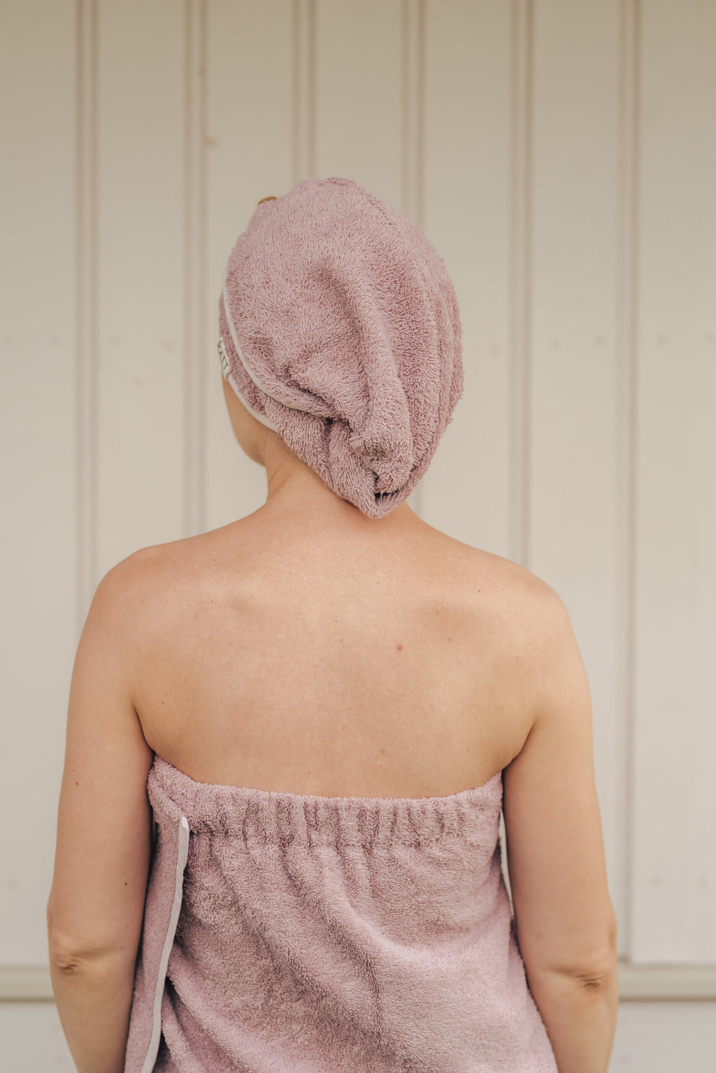 Versatile OEKO-TEX Hair Towel – Sauna Hat & Drying Towel by RÄTT at brixbailey.com