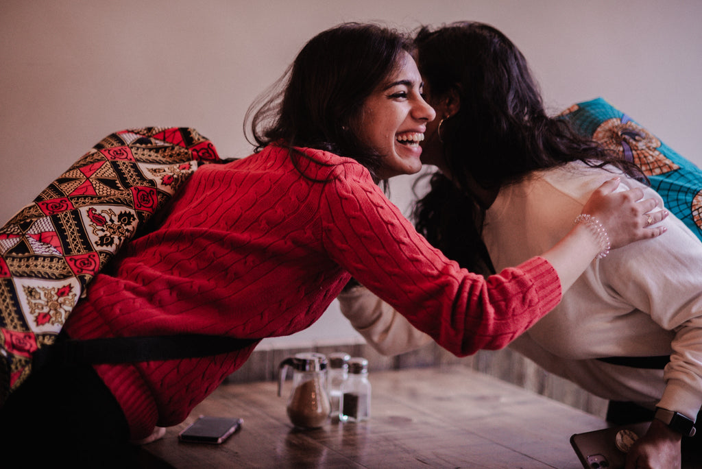 Sunset Yoga Bag in Pink and Red