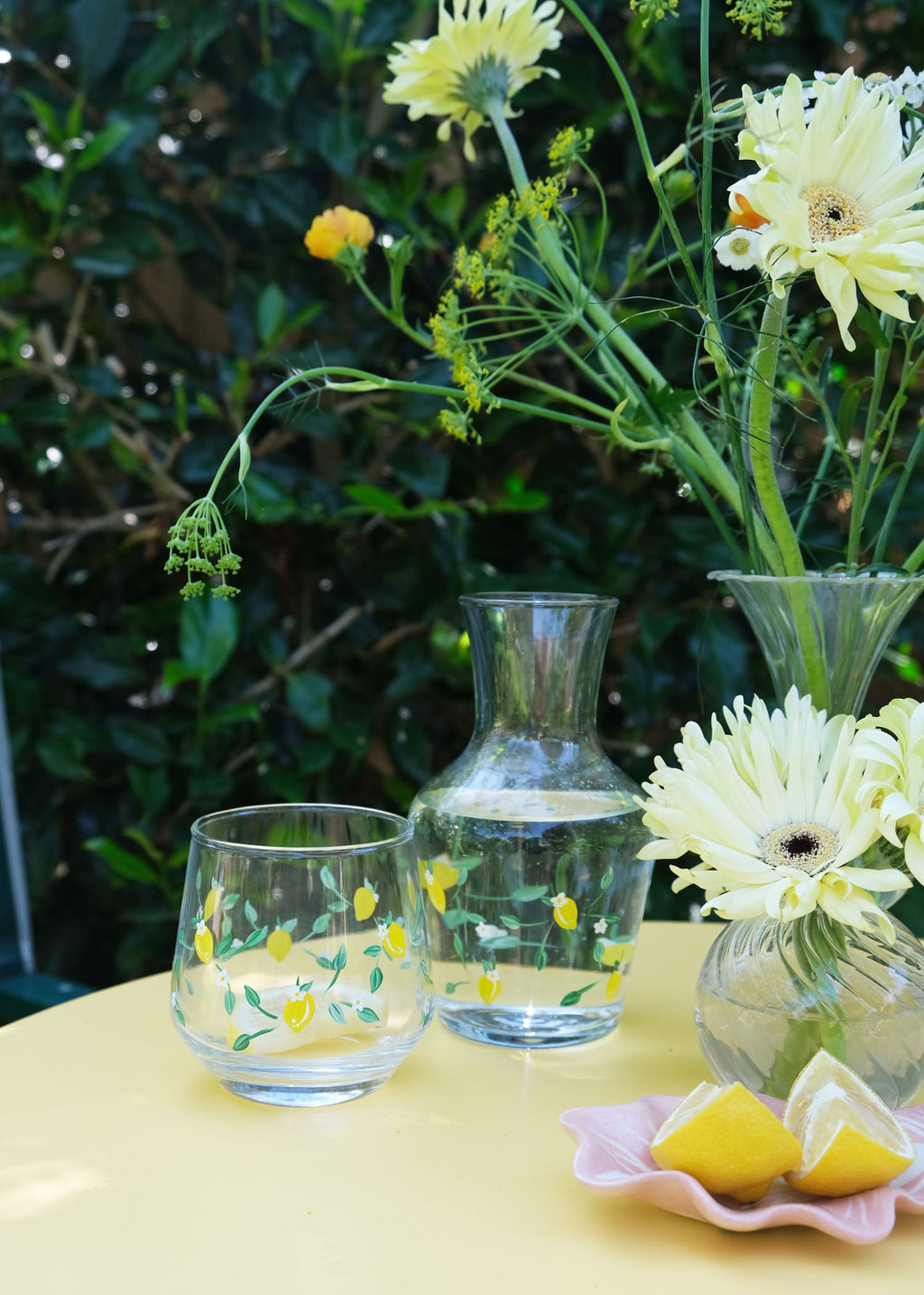 Limoncello Carafe and Glass Set