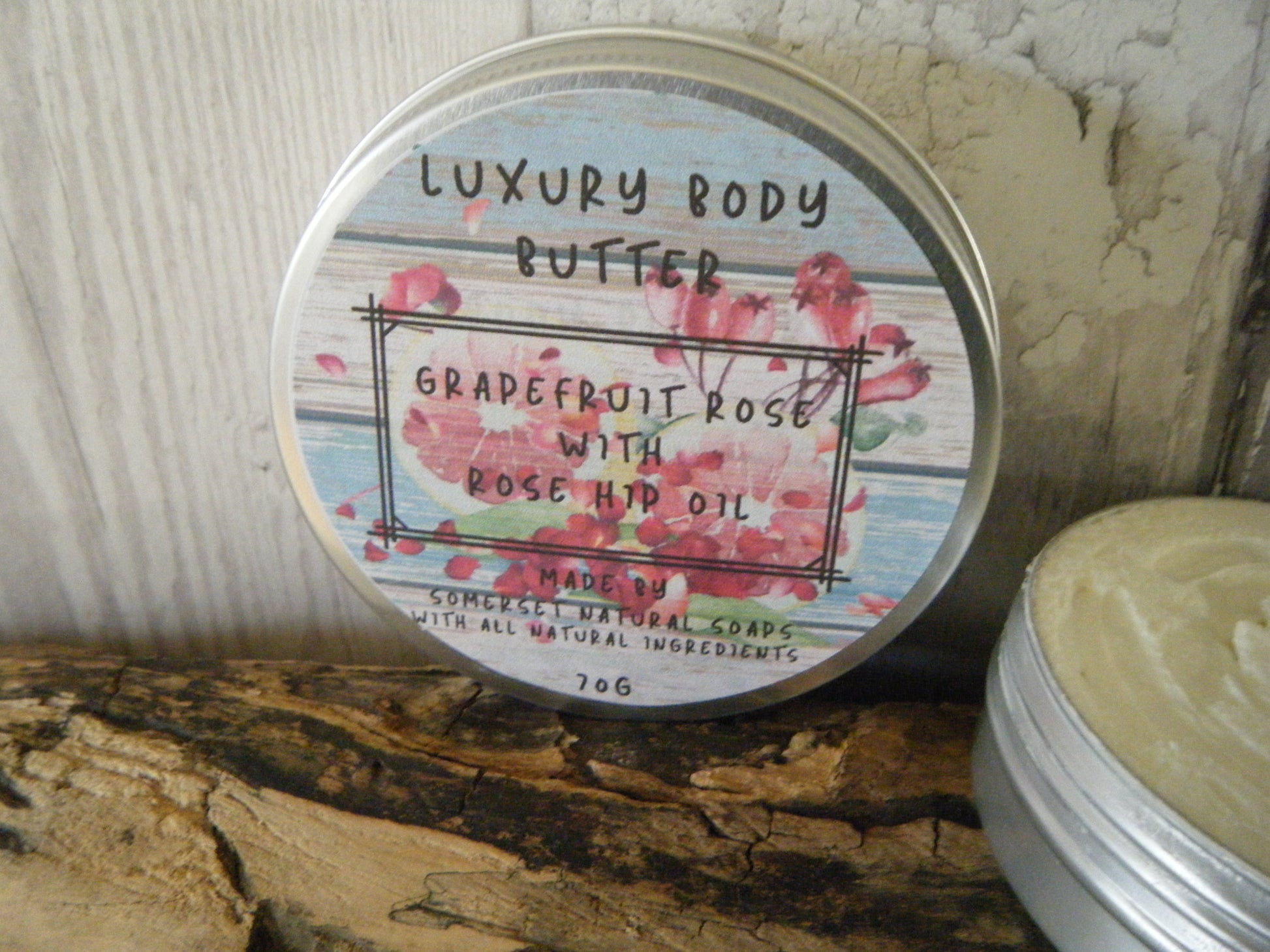 Pink Grapefruit and Rose Luxury Body Butter