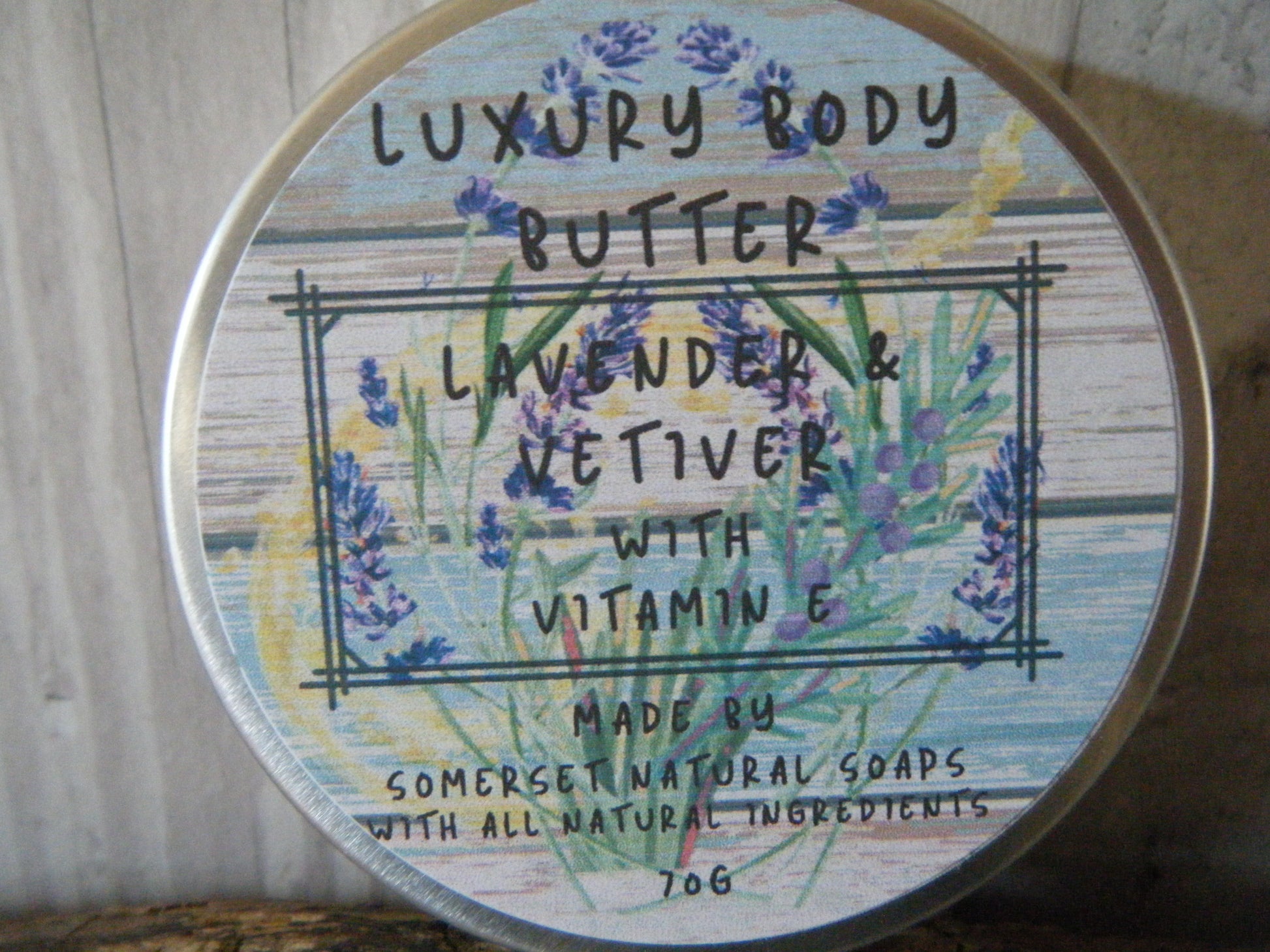 Lavender and Vetiver Luxury Body Butter