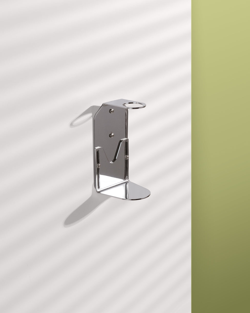 Chrome Wall Mounted Bottle Holder
