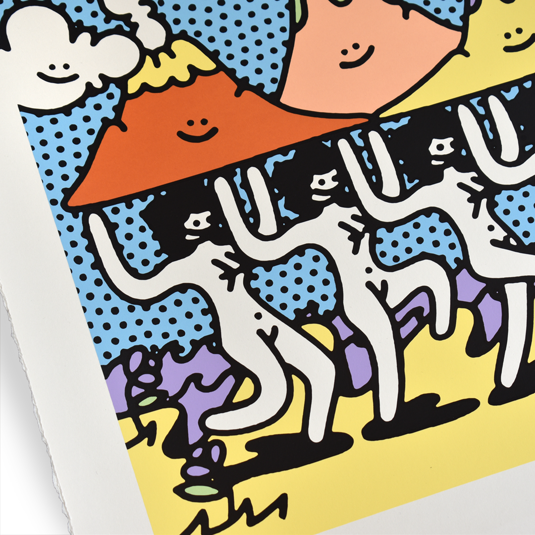 Easy Peasy World Ain't Heavy Limited Edition Print