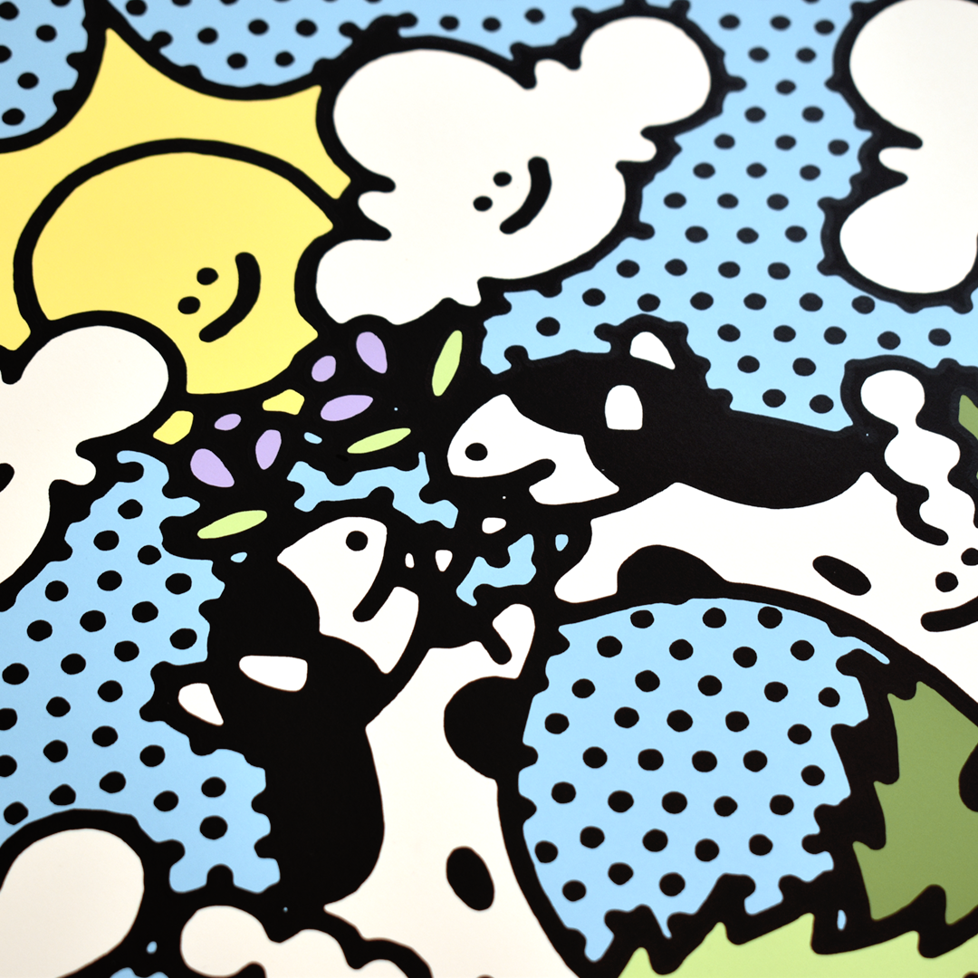 Easy Peasy World Ain't Heavy Limited Edition Print