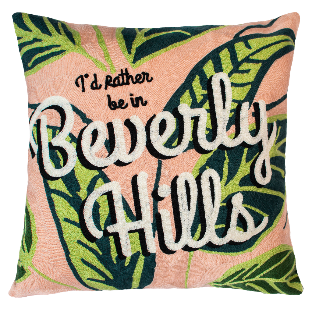 Beverly Hills Needlepoint Cushion 45x45cm