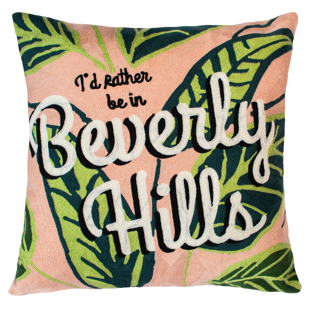 Beverly Hills Needlepoint Cushion 45x45cm