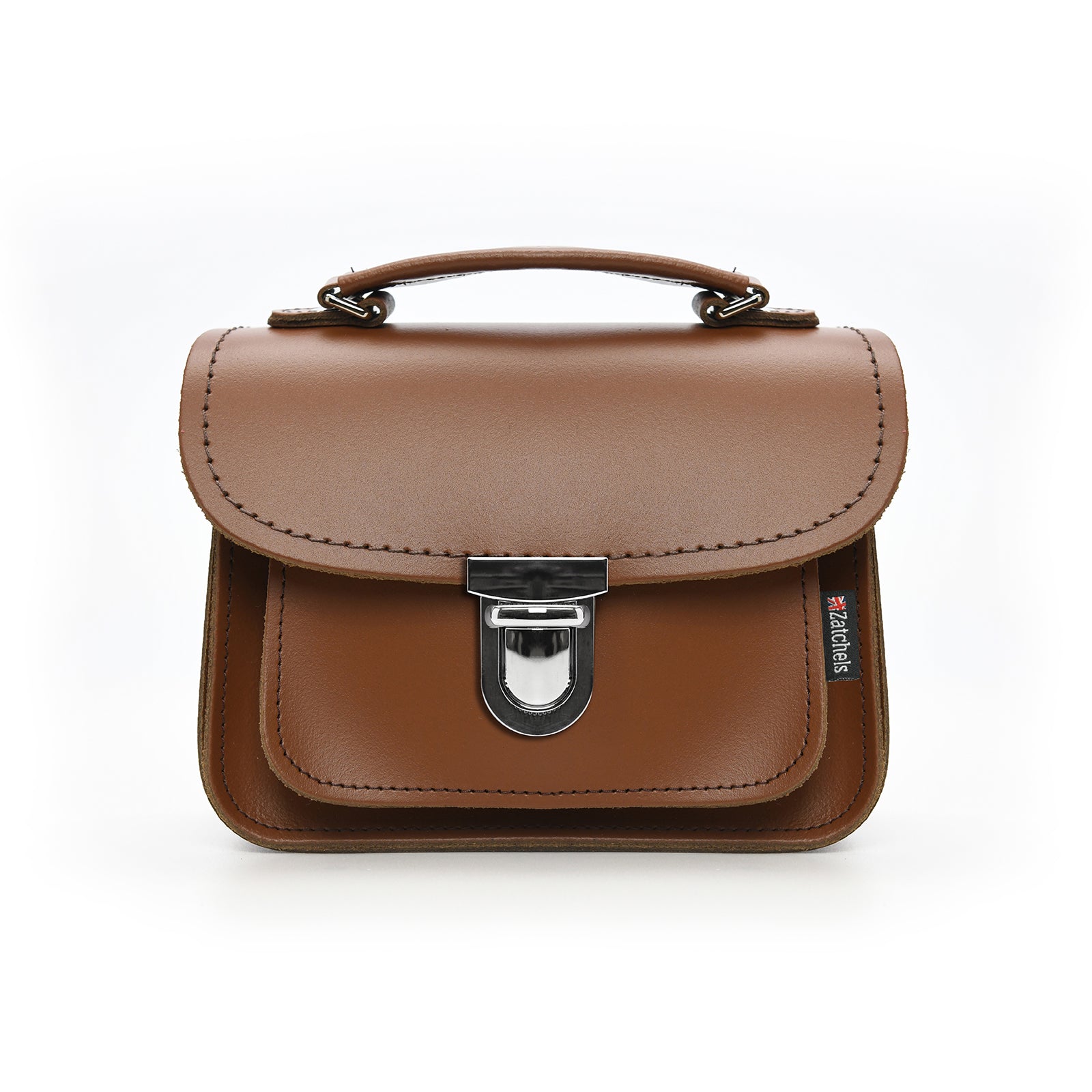 Luna Handmade Leather Bag in Chestnut