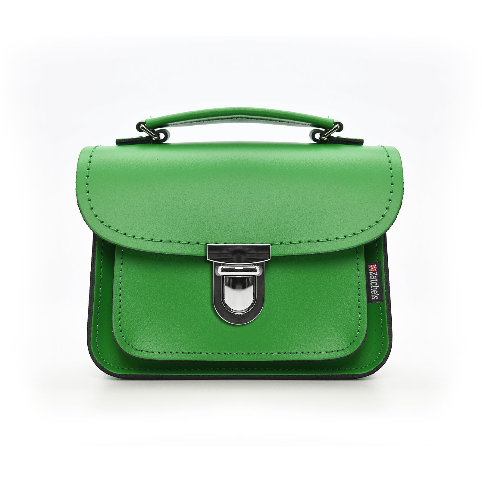 Luna Handmade Leather Bag in Green