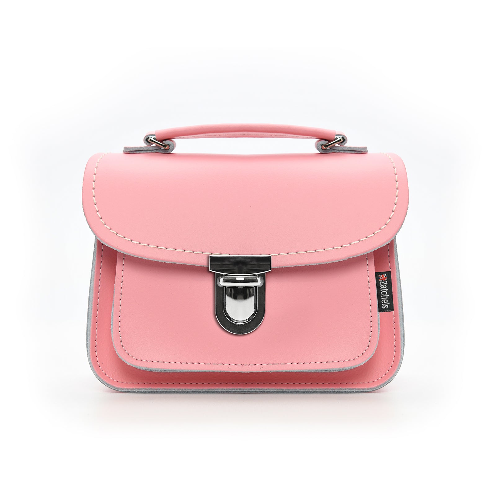 Luna Handmade Leather Bag in Pink