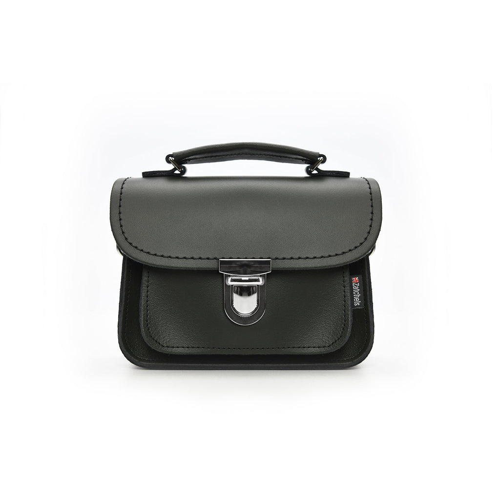 Luna Handmade Leather Bag in Ivy Green