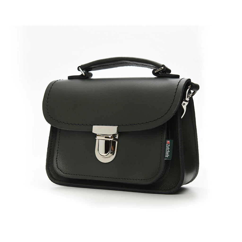 Luna Handmade Leather Bag in Ivy Green