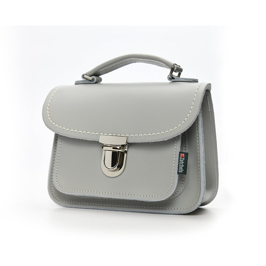 Luna Handmade Leather Bag in Ghost