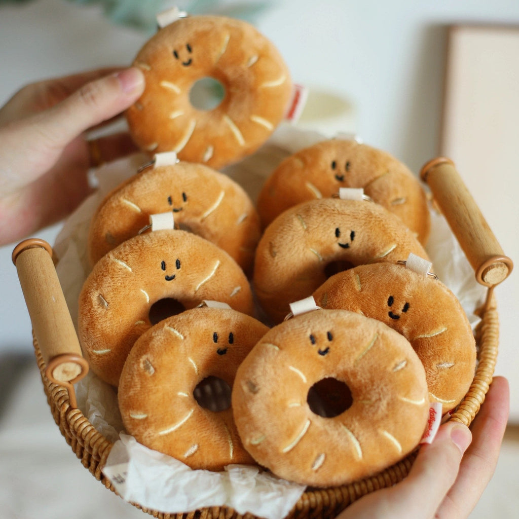 Daily White Bakery Bag Charm Plush Toy