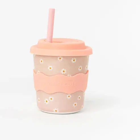 Pink Daisy Babychino Cup 4oz