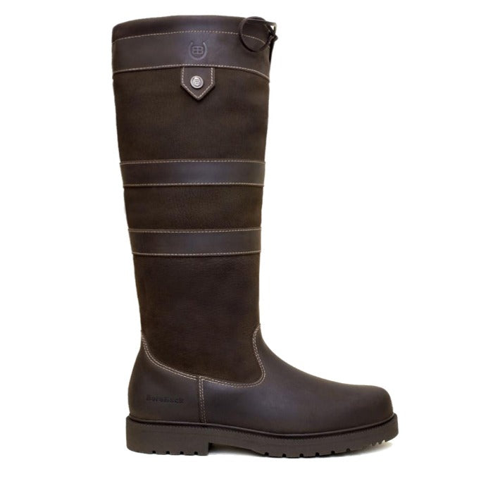 Waterproof Country Boots in Brown, Standard or Wide Calf