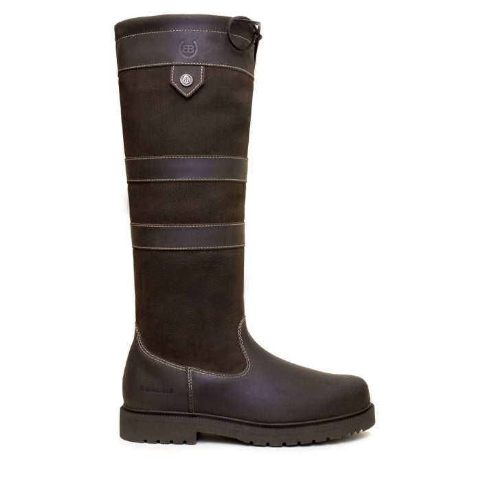 Waterproof Country Boots in Brown, Standard or Wide Calf