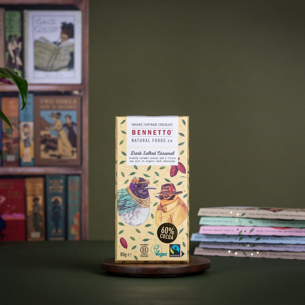 Dark Salted Caramel Chocolate Bar