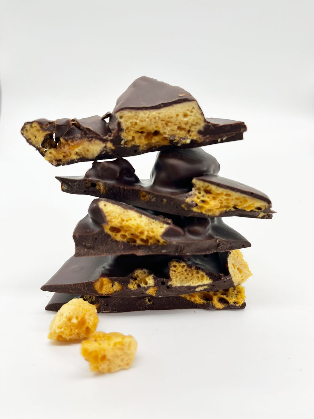 70 Percent Dark Chocolate Honeycomb Shards