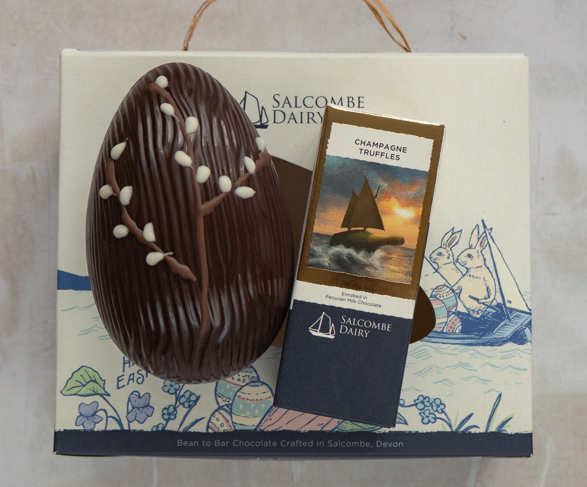 Dark Chocolate Pussy Willow Egg