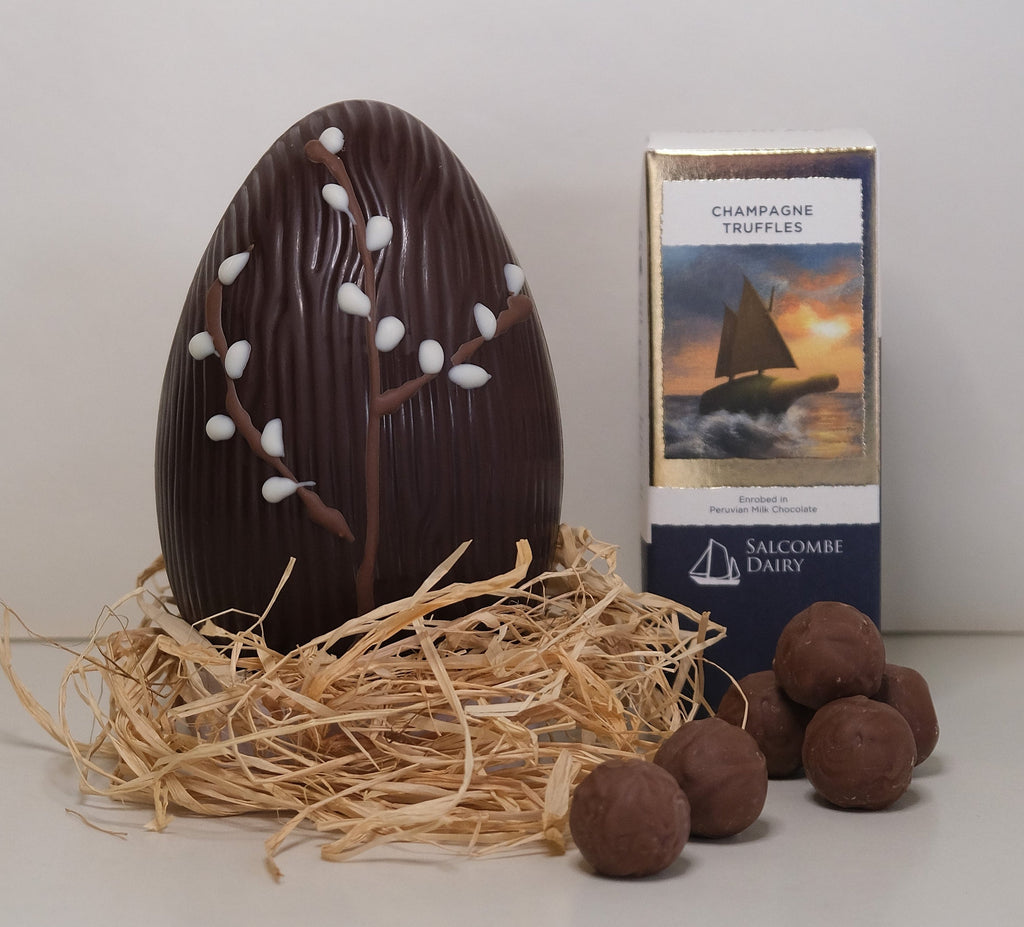 Dark Chocolate Pussy Willow Egg