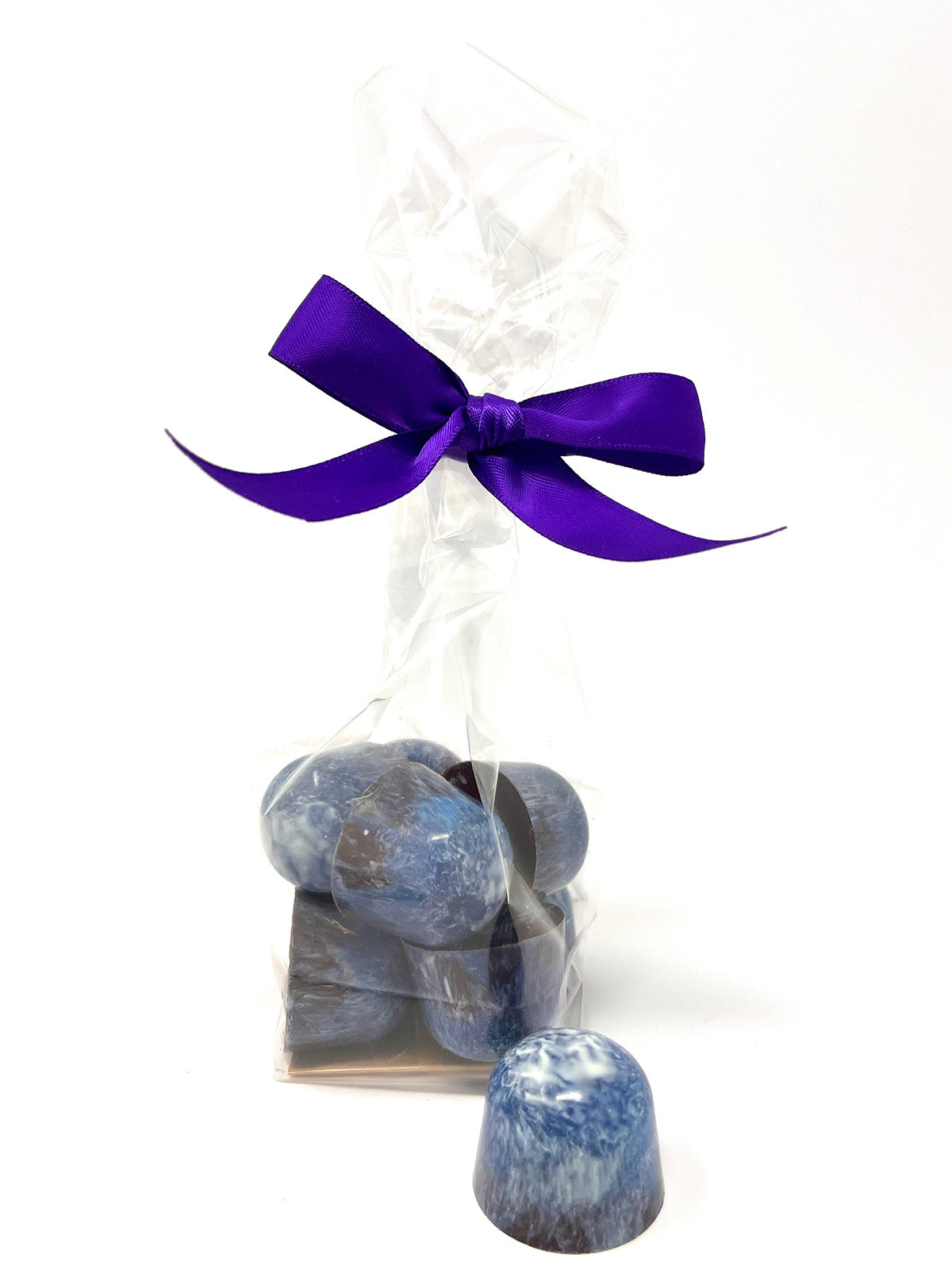 Handmade Sea Salt Caramels in 70 Percent Dark Chocolate