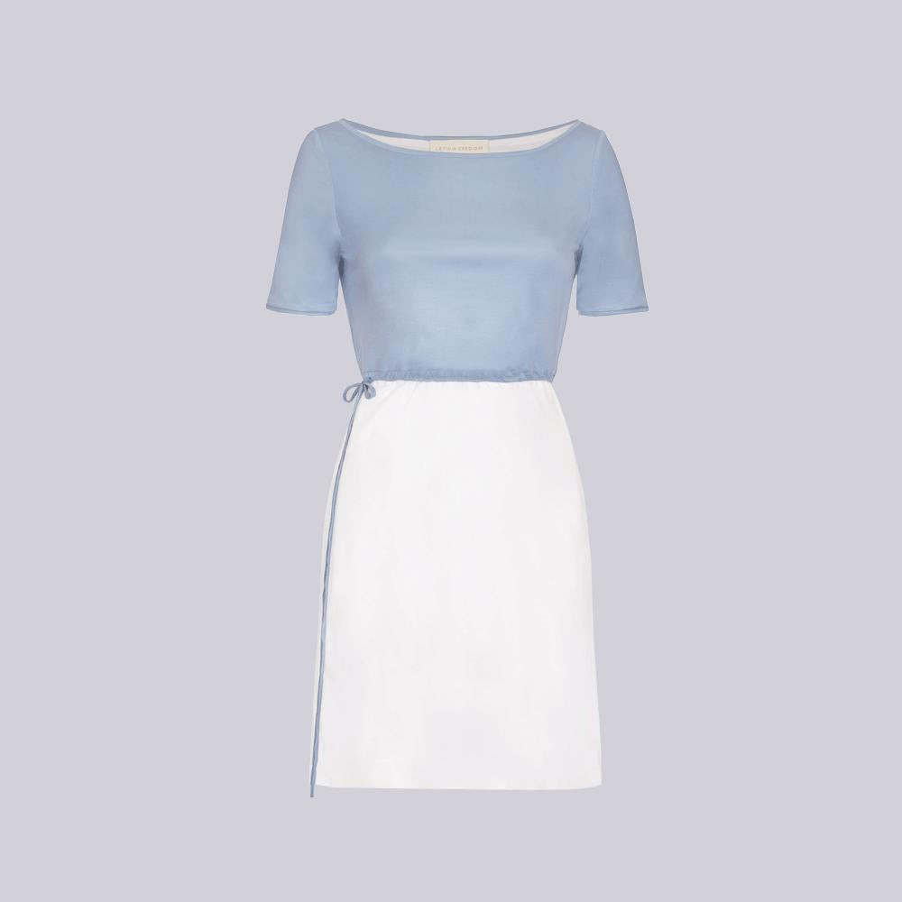 Deep Ocean Dress in Seaweed