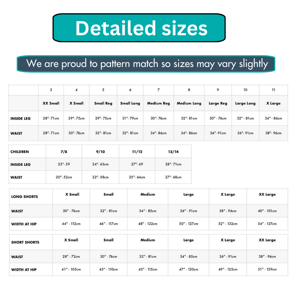 Unisex Sunda Tiger Long Shorts