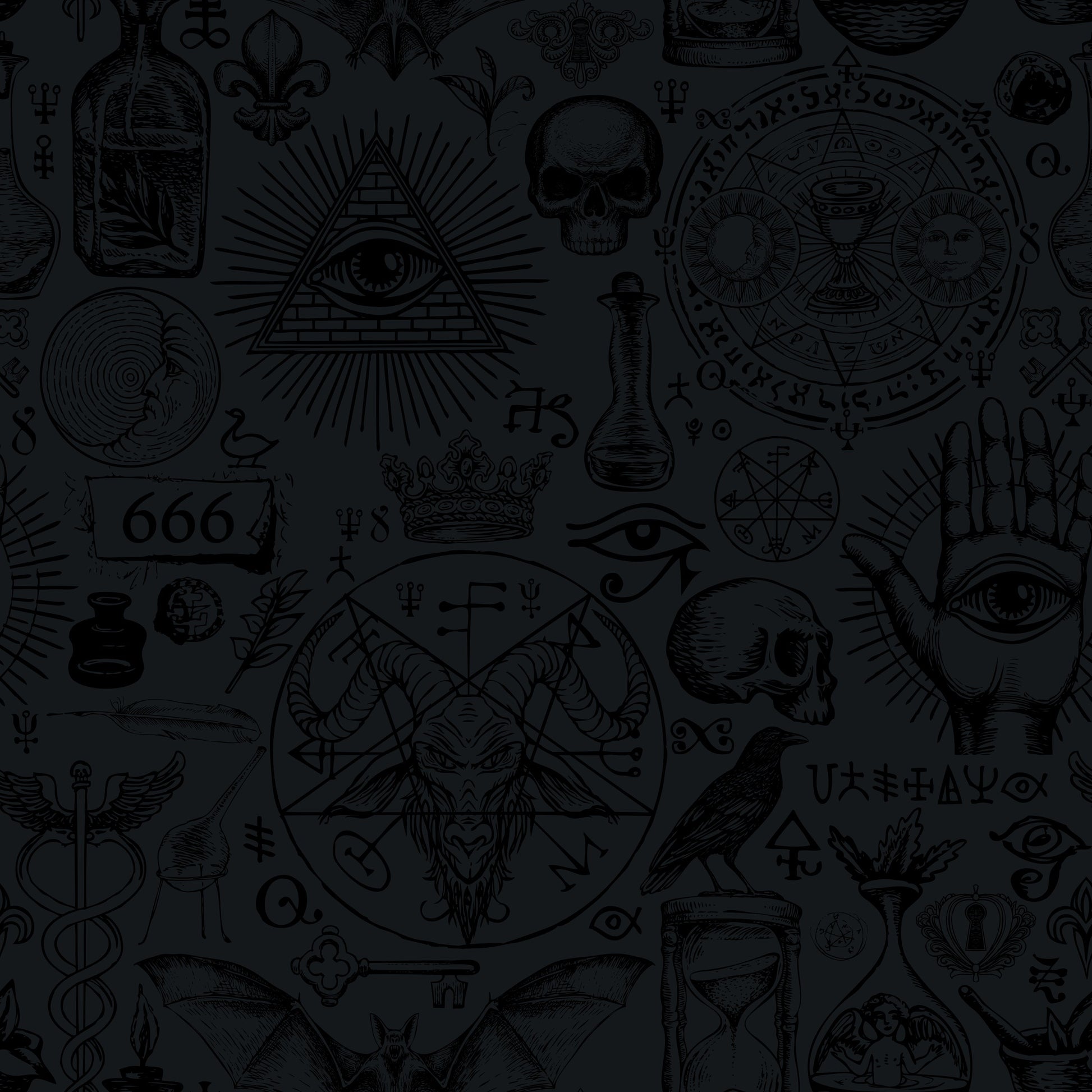 Diablo Gothic Occult Wallpaper