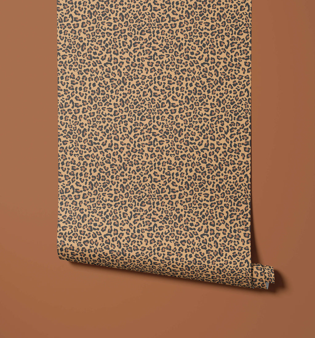 Diego Leopard Print Wallpaper