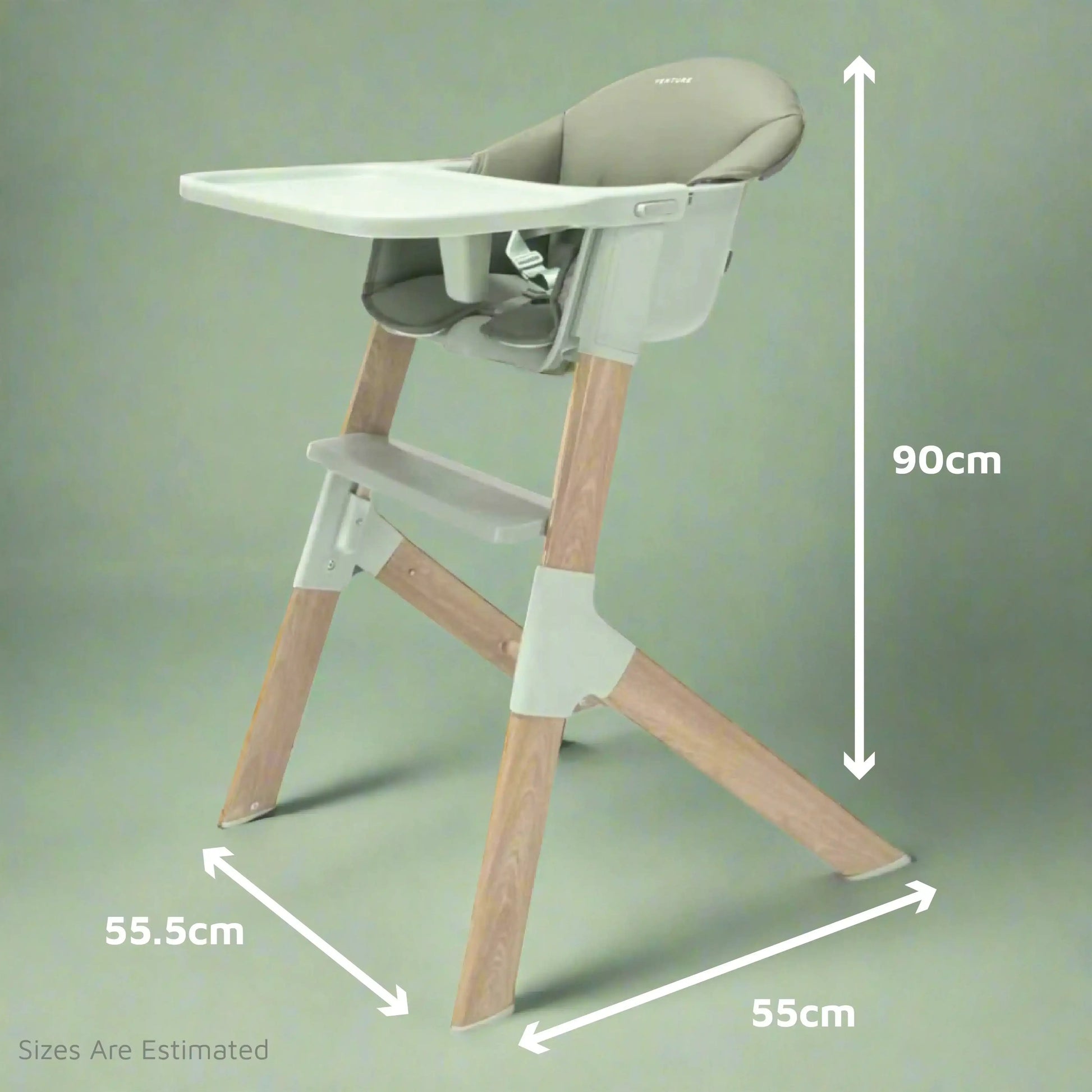 MICO Baby & Toddler Highchair - Green