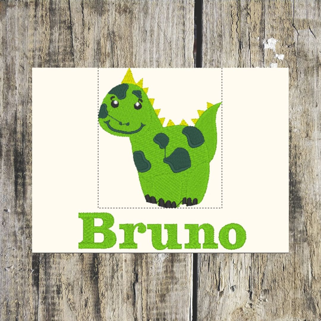 Dinosaur Personalised Towels in Soft Cotton
