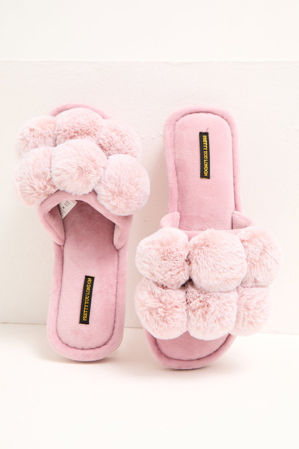 Dolly Slippers in Pink