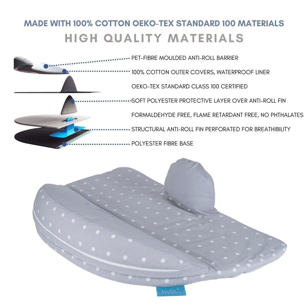 Lie Down Feeding Pillow in Dotted