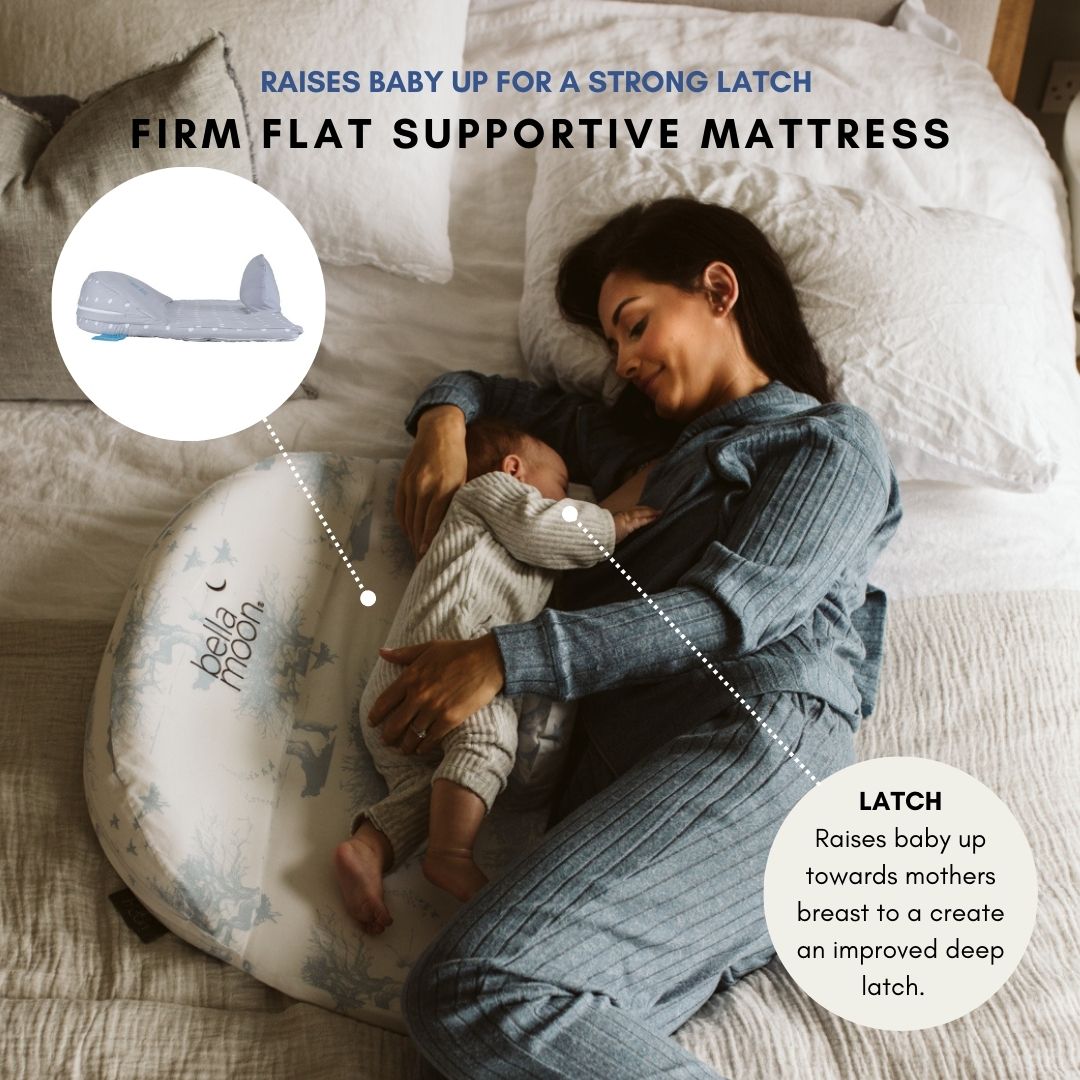 Lie Down Feeding Pillow in Dotted