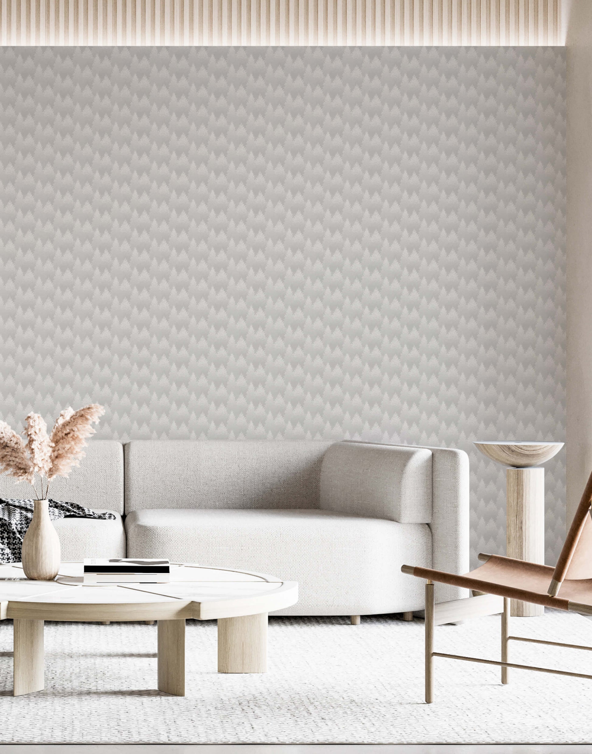 Dotty Dotwork Forest Wallpaper