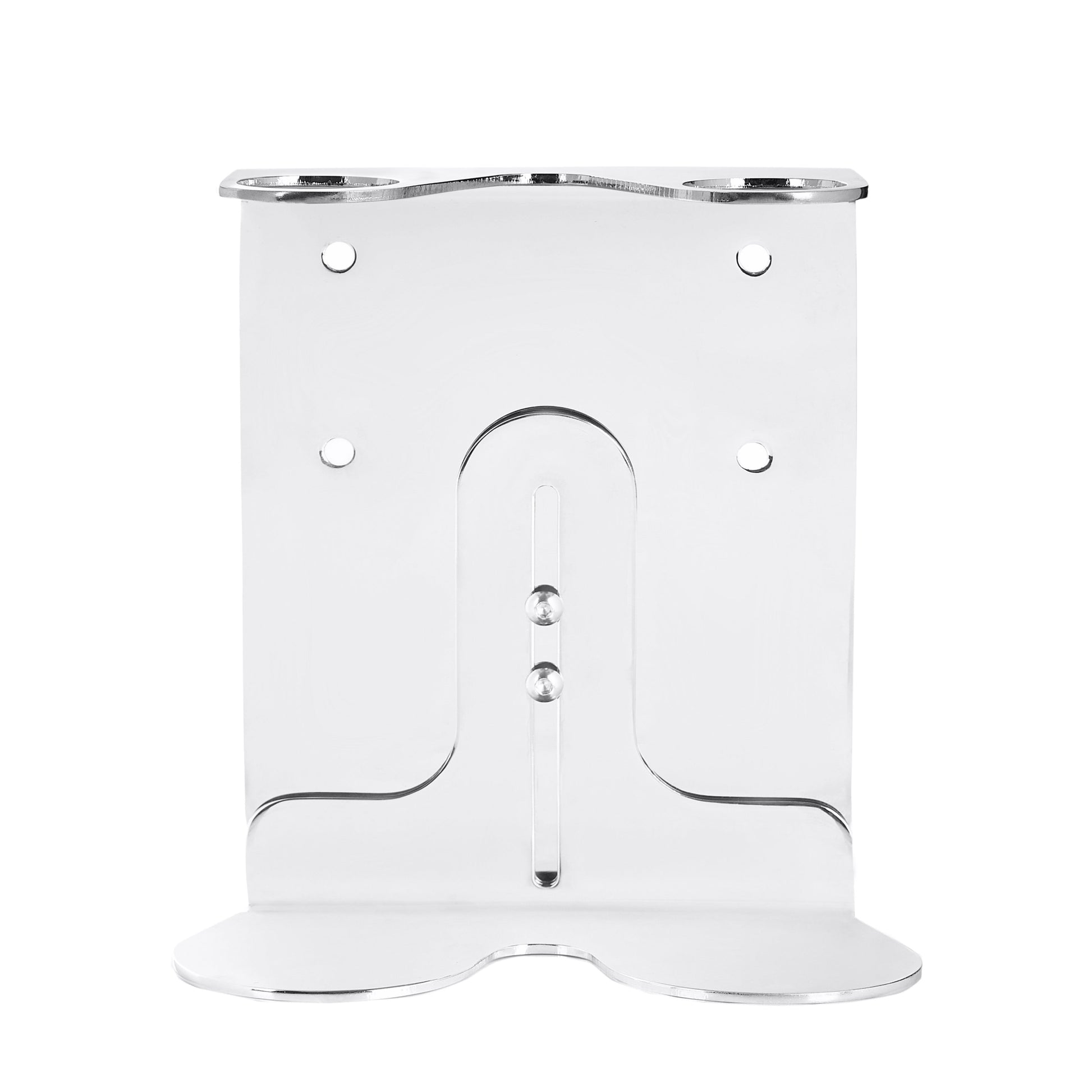 Chrome Double Soap Bottle Holder