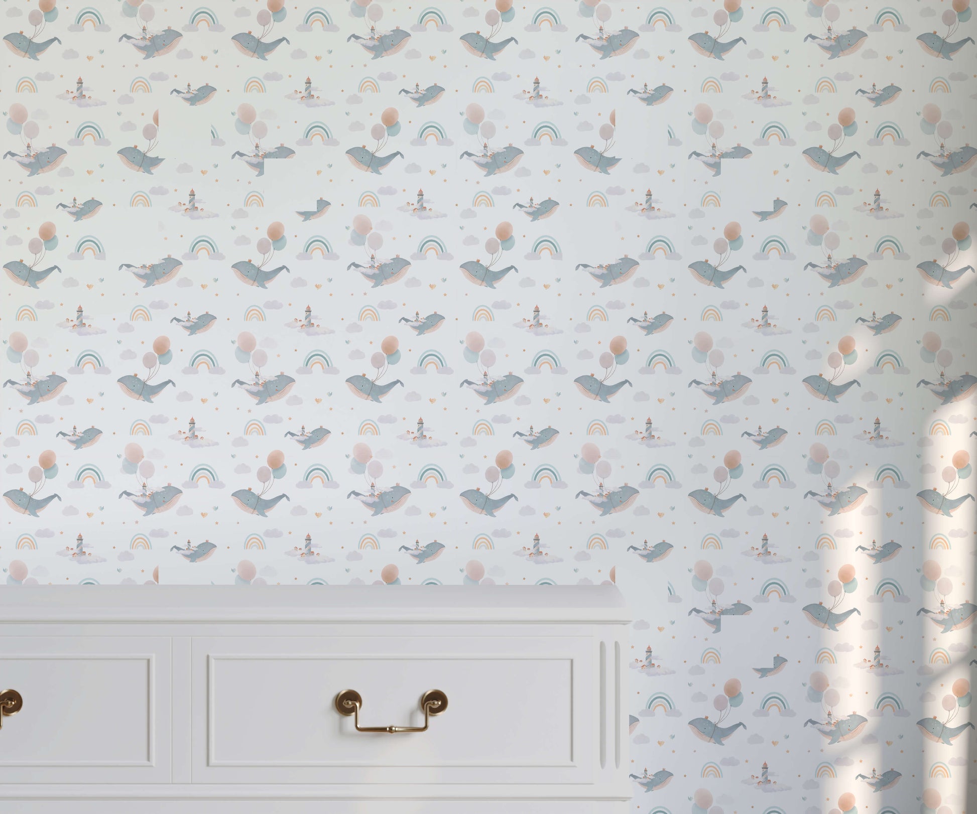 Dreamer Whale Wallpaper