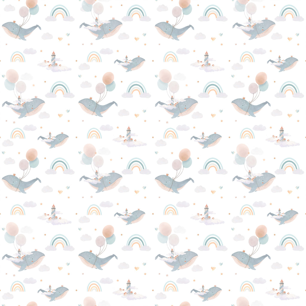 Dreamer Whale Wallpaper