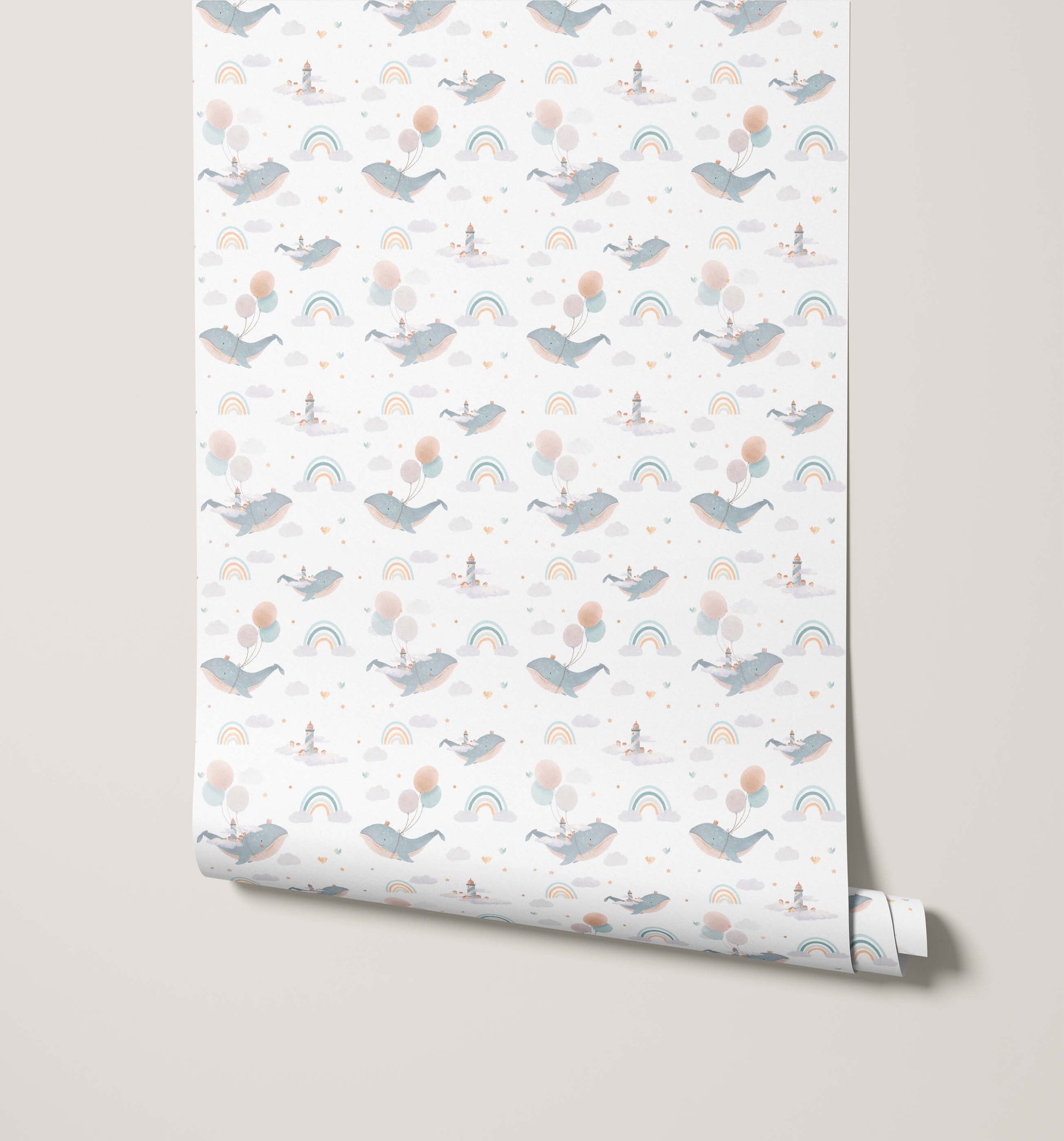 Dreamer Whale Wallpaper