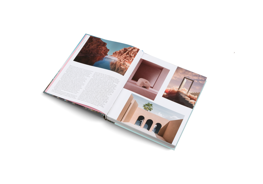 Dreamscapes and Artificial Architecture Digital Art Print