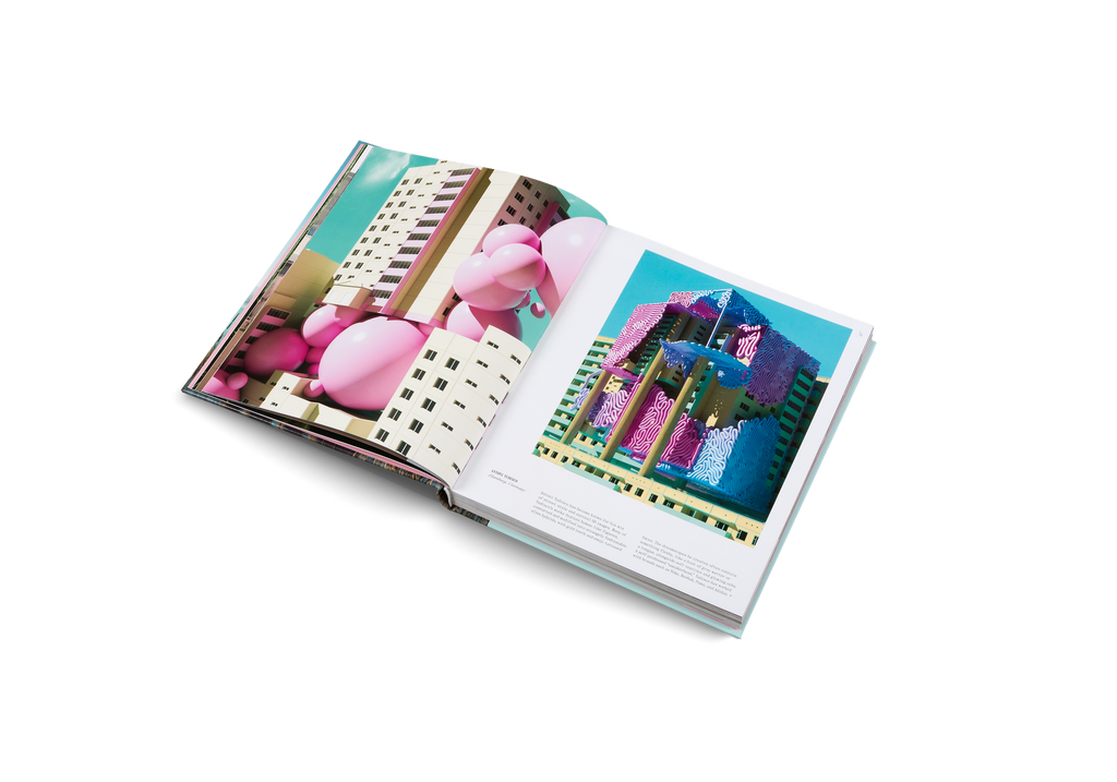 Dreamscapes and Artificial Architecture Digital Art Print