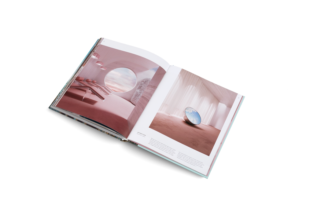 Dreamscapes and Artificial Architecture Digital Art Print