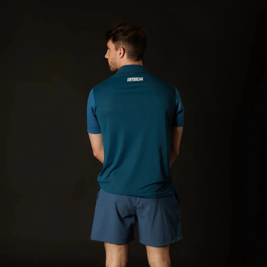 Men's Polo Shirt Drybreak Blue